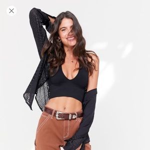 OUT FROM UNDER UO SEAMLESS BRA TOP